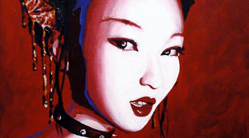 'Choke' Acrylic on Canvas